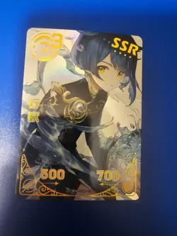 Goddess Story - Genshin Impact Xingqiu GS1m04-ssr-03 Trading Card waifu - Image 1