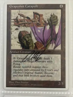 MTG-9 Lot Of 7 Signed Dan Frazier Magic The Gathering Cards (MTG) - Image 4