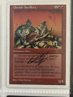 MTG-9 Lot Of 7 Signed Dan Frazier Magic The Gathering Cards (MTG) - Image 5