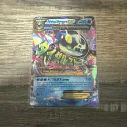 Primal Kyogre EX MEGA (55/160) - Primal Clash Holo Rare 2014 Pokemon Card - Image 1