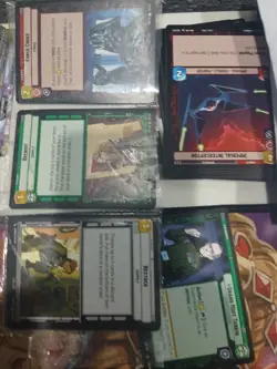 15 Star Wars Unlimited Cards No Duplicates - Image 1