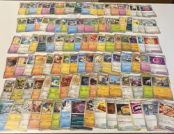 Pokemon Cards Lot. 100+ Card Lot! Lot #162 . Bulk Lot. Starts At A Low Price! - Image 1