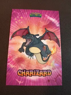 Pokemon 2024 Card Database Halloween Set Charizard Cracked Holo Peru US Seller - Image 1
