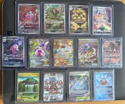 Pokemon TCG Japanese 15 Card Lot SAR, Art Rare, Secret, Masterball SWSH Sv Meg - Image 1