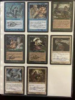 MTG-8 Lot Of 8 Signed Rebecca Guay Magic The Gathering Cards (MTG) - Image 1
