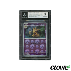 2023 Pokemon Japan S&V Strength Expansion Pack 151 #64 Kadabra Mirror Foil BGS 9 - Image 1