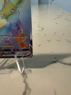 Pokemon TCG Leafeon VMAX Rainbow Secret Rare Holo Card Evolving Skies 204/203 - Image 5