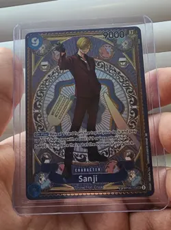 One Piece Sanji SEC OP06-119 SP Card Game a Fist of Divine Speed - Image 1