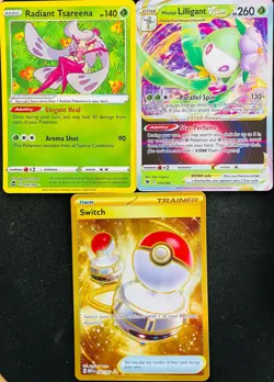 2022-23 POKEMON RADIANT / TRAINER / VSTAR HOLO - 3 CARD LOT - Image 1
