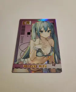 Hatsune Miku Card Lot Waifu Anime 5 Cards Goddess Story - Image 2