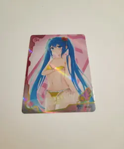 Hatsune Miku Card Lot Waifu Anime 5 Cards Goddess Story - Image 5