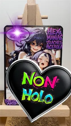 Hex maniac and acerola waifu card - Image 1