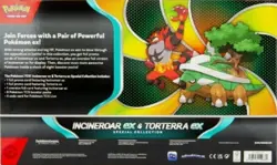 Pokemon Trading Card Game Incineroar ex and Torterra ex Special Collection Box - Image 2
