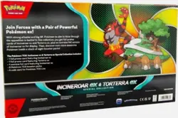 Pokemon Trading Card Game Incineroar ex and Torterra ex Special Collection Box - Image 3