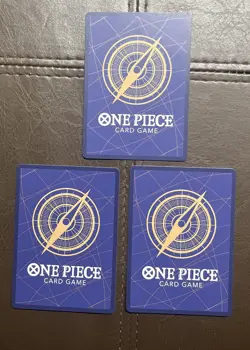 One Piece CCG 3 Cards From Tournament Packs Sanji Charlotte Pudding Hitokiri - Image 4
