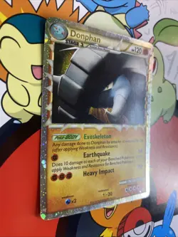 Donphan Prime 107/123 HGSS HeartGold Soulsilver Holo 2010 Pokemon TCG Card LP - Image 2