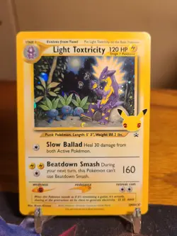 Light Toxtricity SWSH137 SWSH: Sword & Shield Promo Cards Holo - Image 1
