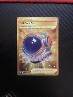 Full Face Guard 231/203 Secret Rare Pokemon Card - Sw&Sh Evolving Skies set - NM - Image 1