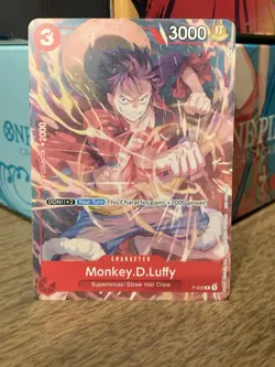 One Piece Monkey.D.Luffy (P-006/241) One Piece Promotion Cards LP - Image 1