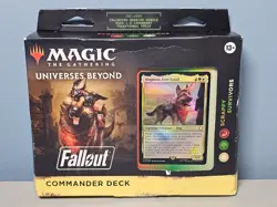 Magic The Gathering Universes Beyond Fallout Commander Deck - Scrappy Survivors 195166228532 - Image 1