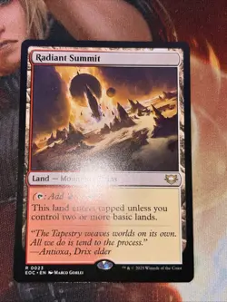 Radiant Summit 23 MTG Commander: Edge of Eternities R NM - Image 1