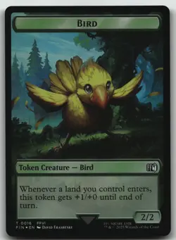 Bird (0016) // hero (0014) Double-Sided Token foil T FINAL FANTASY 16 // 14 NM - Image 1