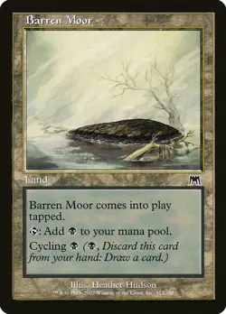Barren Moor Onslaught Light Play MTG Magic DNA GAMES - Image 1