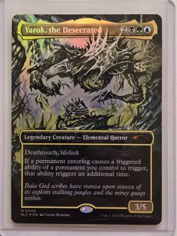 Yarok The desecrated Foil An Encyclopedia of Magic Secret Lair Countdown Kit MTG - Image 1