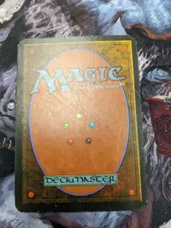 Immolation MTG Core Set 4th Edition Alpha Cut misprint error - Image 2