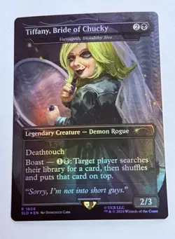 Tiffany, Bride of Chucky - Varragoth, Bloodsky Sire FOIL Secret Lair 1809 NM MTG - Image 1