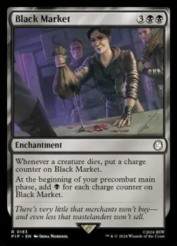 MTG Universes Beyond: Fallout - Black Market - Image 1
