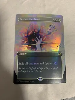 Beyond the Quiet (Borderless) Edge of Eternities Foil Damaged - Image 1