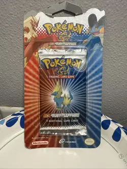 2003 Pokemon ( EX RUBY & SAPPHIRE ) SEALED Blister Pack Vintage (Manectric) Art 45496840037 - Image 1