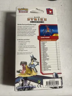 NEW POKEMON ULTRA PRISM MACH STRIKE THEME DECK + GARCHOMP New Box Damage - Image 2