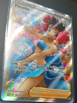 Pokemon TCG Phoebe Sword & Shield - Battle Styles 161/163 Holo Full Art - Image 2
