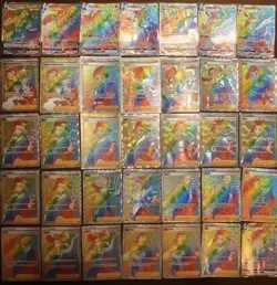Pokemon TCG Chinese Single Strike Urshifu VMAX rainbow HR CS3aC 166 Lot*35 M03 - Image 1