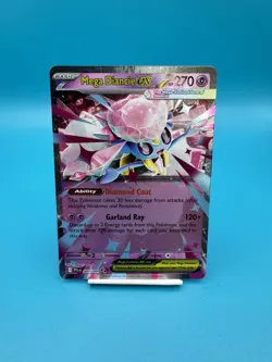 Mega Diancie ex Double Rare Pokemon PFL: Phantasmal Flames 041/094 NM - Image 1