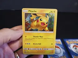 Pokemon Black Star Promos Pikachu Lot Of 4 SM157 / SM183 / SWSH039 / SM76 LP - Image 5