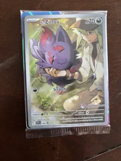 Pokemon TCG N’s Zorua Pokemon Center Stamped Promo - #189 - NM - Image 1