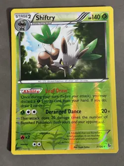 Pokemon Shiftry Reverse Holo 7/106 FLF Flashfire LP/NM - Image 1