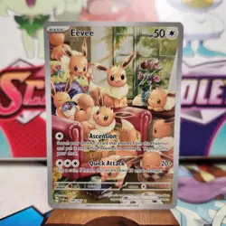 Eevee 188/167 Illustration Rare - Twilight Masquerade - Pokemon TCG - SHIPS FAST - Image 1