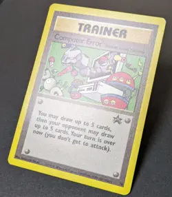 Computer Error (Rocket's Secret Machine) WOTC Black Star Promo Pokemon PL - Image 3
