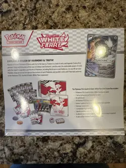 Pokemon TCG S&V White Flare Elite Trainer Box (ETB) Factory Sealed - Image 2