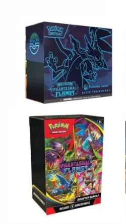 Pokemon Center Phantasmal Flames ETB & Booster Bundle. Confirmed Order. - Image 1