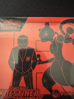 Pokemon TCG Destined Rivals - POKEMON CENTER EXCLUSIVE ETB Elite Trainer Box NEW - Image 2