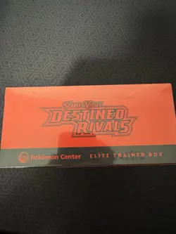 Pokemon TCG Destined Rivals - POKEMON CENTER EXCLUSIVE ETB Elite Trainer Box NEW - Image 3