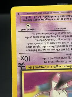 Pokemon TCG WOTC Mew 8 Black Star Promo Vintage Wizards of the Coast - Image 5