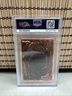 2002 Yugioh - Summoned Skull - Metal Raiders #003 Near Mint - PSA 7 - Image 2