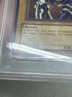 2002 Yugioh - Summoned Skull - Metal Raiders #003 Near Mint - PSA 7 - Image 3