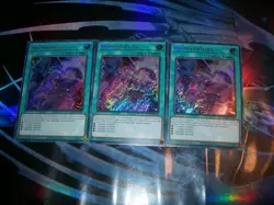 3x Onomatopaira 1st Edition Secret Rare RA04-EN089 Yu-Gi-Oh! - Image 1